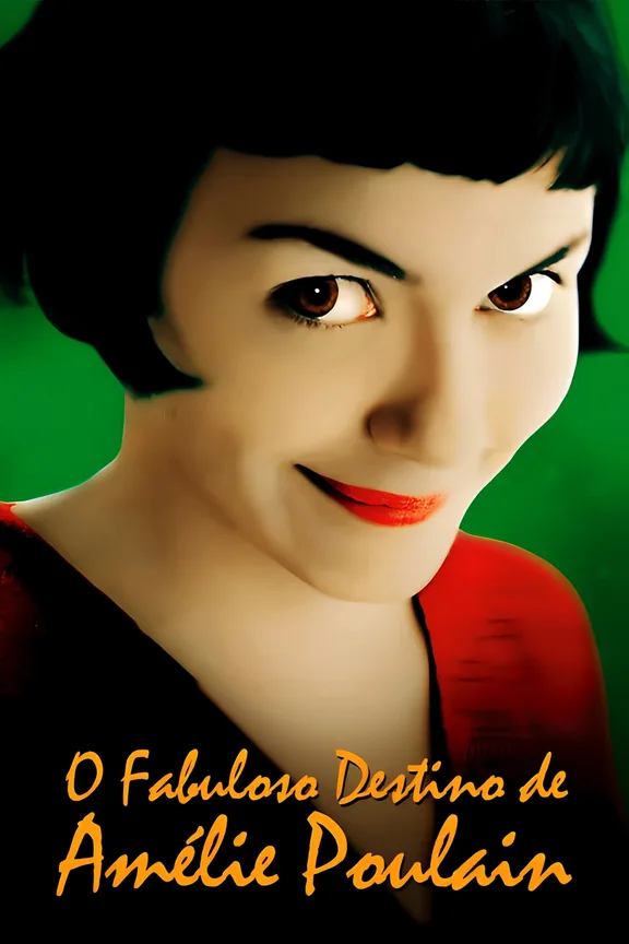 Pôster do filme O Fabuloso Destino de Amélie Poulain, de Jean-Pierre Jeunet.